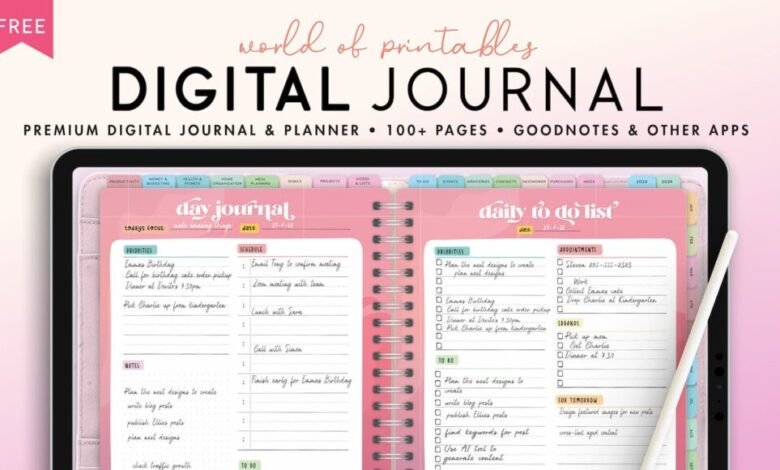 digital journal ideas