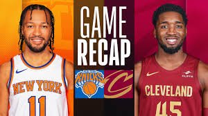 knicks vs cleveland cavaliers match player stats