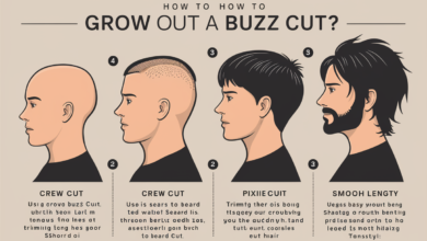 how to grow out a buzz cut